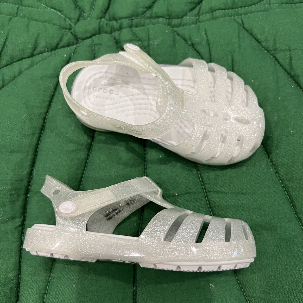 Crocs C5 Isabella Jelly Glitter Sandals
